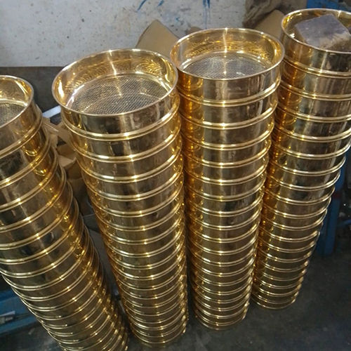 Brass Sieves - Color: Golden