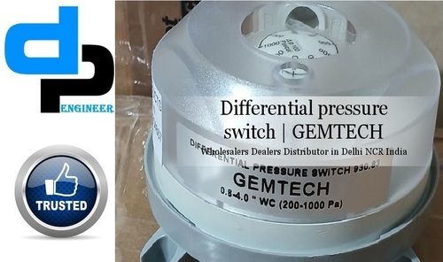 GEMTECH Differential Pressure Switch Wholesaler In