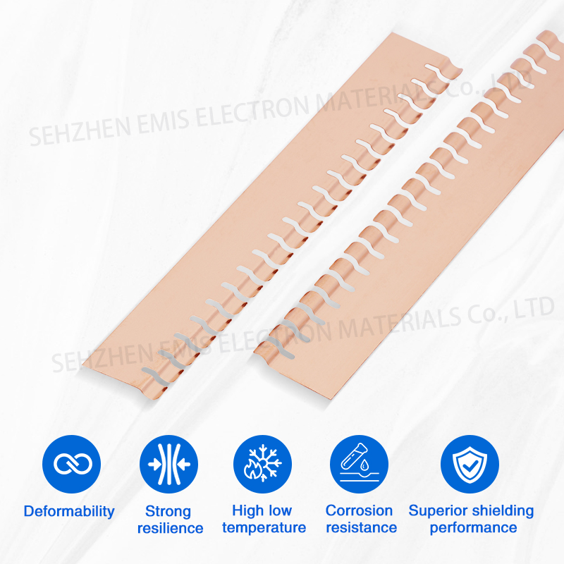 Contact BeCu EMI strips