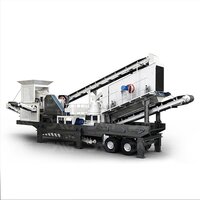 Wheel Type Mobile Crusher Mobile Jaw Crusher for Mining  Quarry