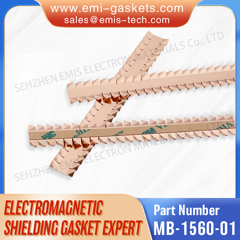 Double sided serrated beryllium copper shrapnel