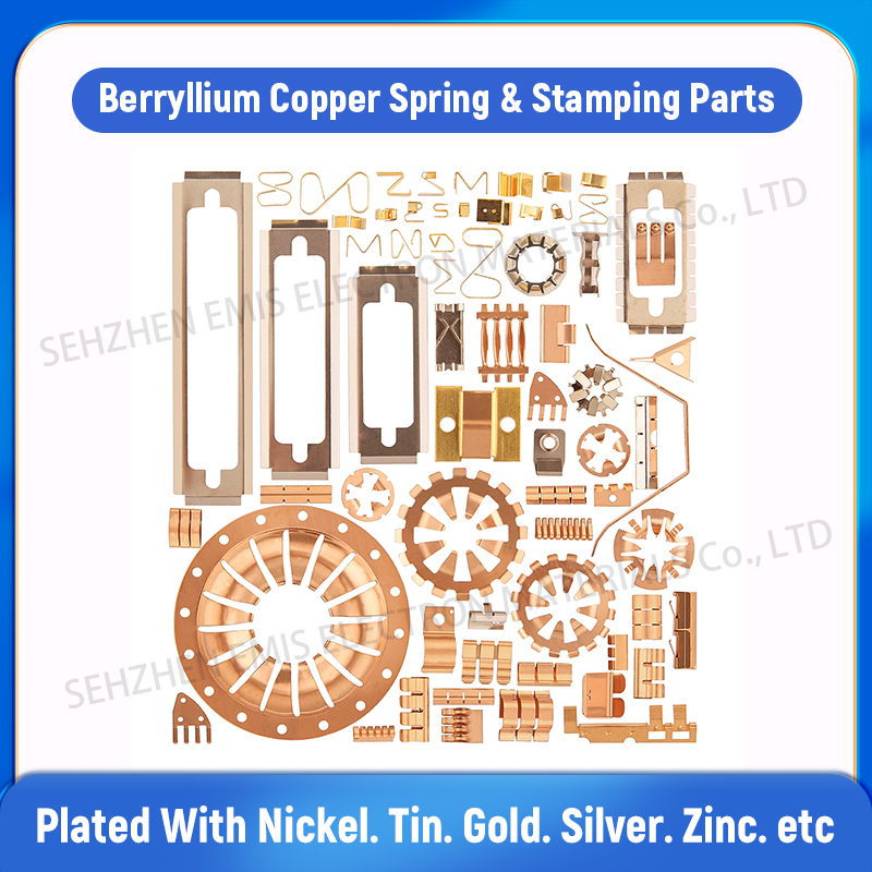 Circular beryllium copper shrapnel