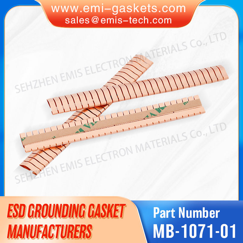 Small gap beryllium copper gaskets