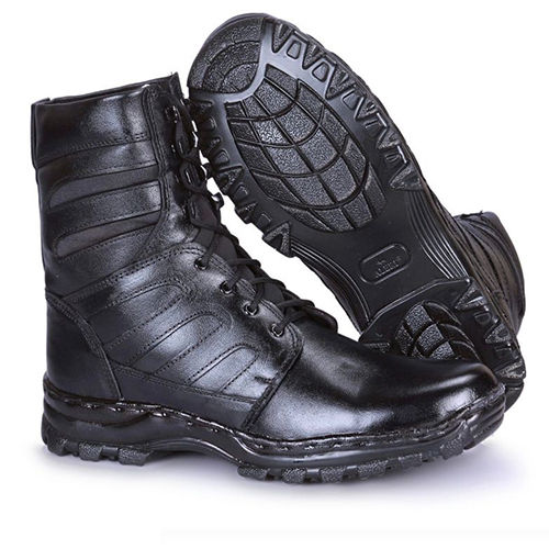 Officer Choice Army Boots - Color: Black