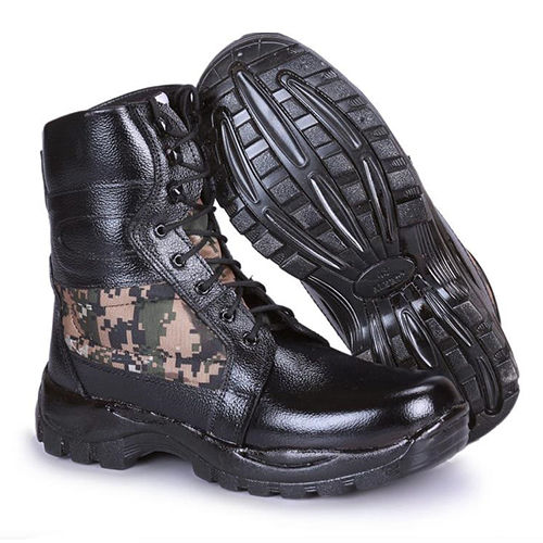 Commander 2 Leather Boots - Color: Black