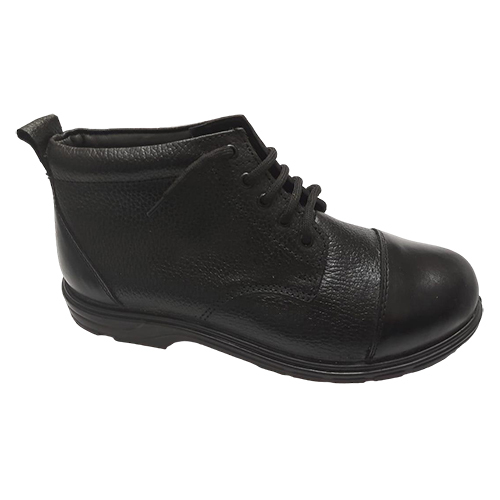 Leather Safety Ankle Shoes