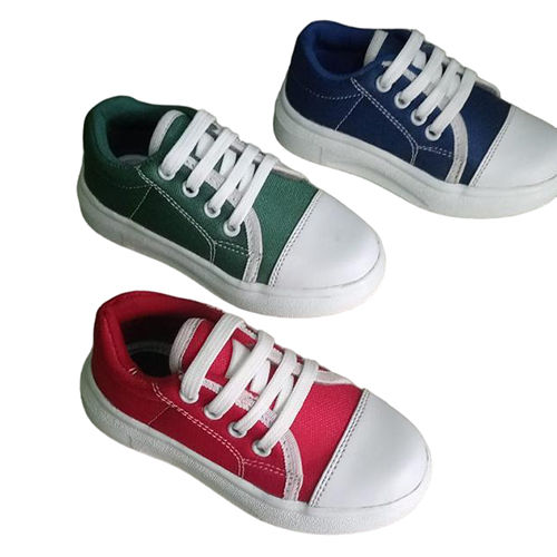 School Play Group Canvas Shoes - Color: Multicolor