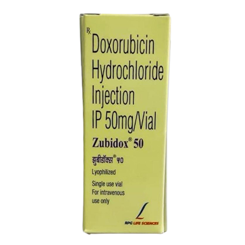 50 MG Doxorubicin Hydrochloride Injection IP