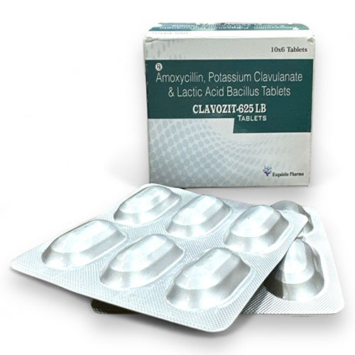 Amoxycillin Potassium Clavulanate And Lactic Acid Bacillus Tablets - Drug Type: General Medicines