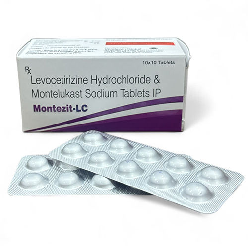 Levocertirizine Hydrochloride And Montelukast Sodium Tablets Ip - Drug Type: General Medicines