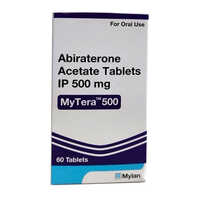 500 Mg Abiraterone Acetate Tablets Ip - 60 Tablets Per Box | General Medicine For Prostate Cancer, Store In Dry & Cool Place