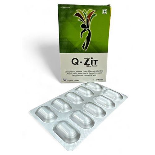 Coenzyme Q10 Berberis Omega 3 Fatty Acid L-Carnitine L-Arginine Tablets - Drug Type: General Medicines