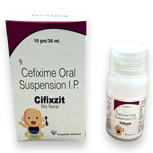 10 GM Cefixime Oral Suspension IP