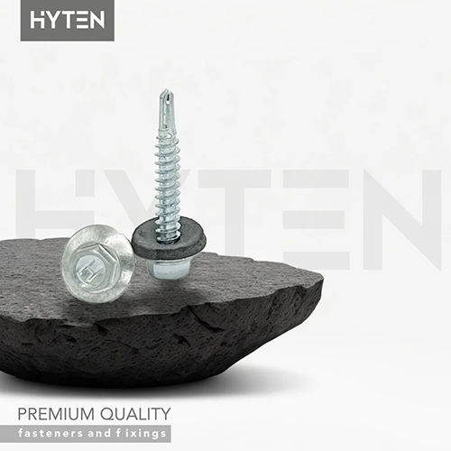 Hyten Fully Threaded Hex Screw - Color: As Per Requirement