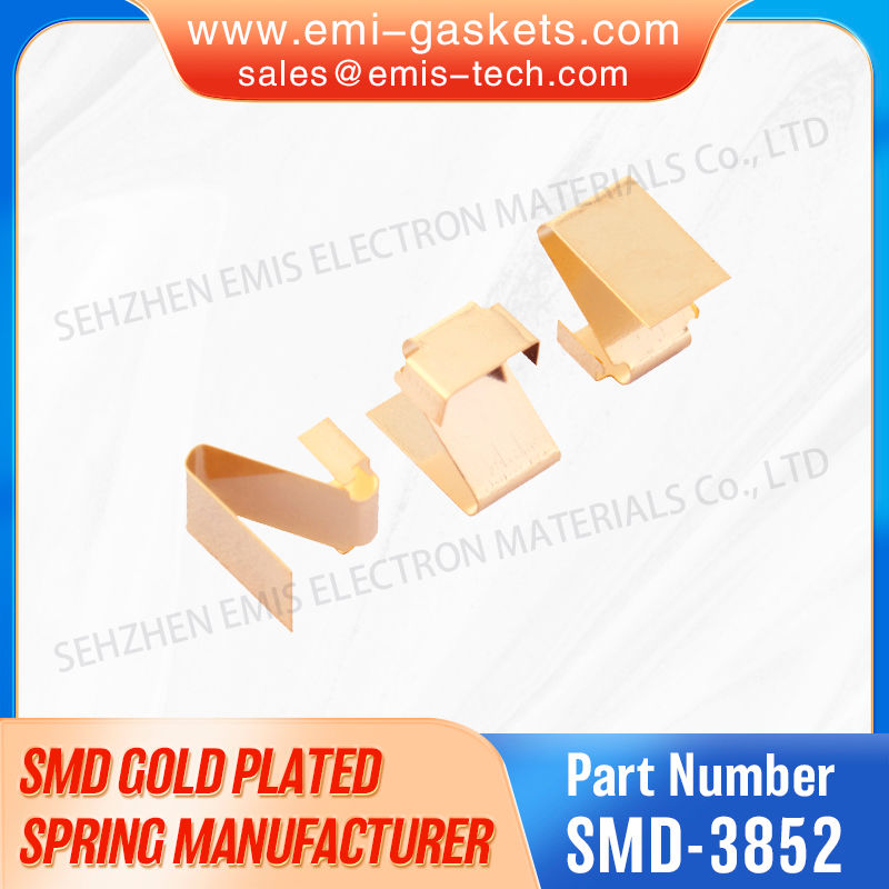 SMD gold-plated spring