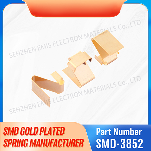 SMD gold-plated spring