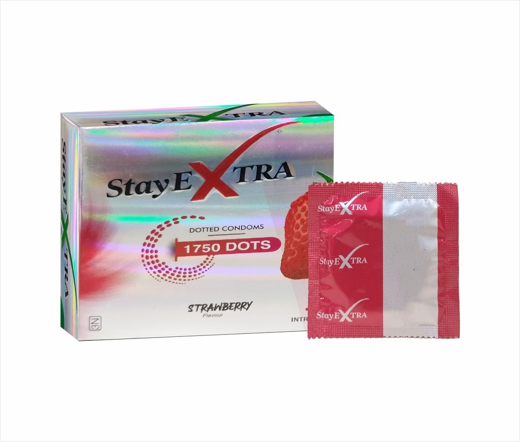 STAYEXTRA CONDOM (STRAWBERRY FLAVOR)