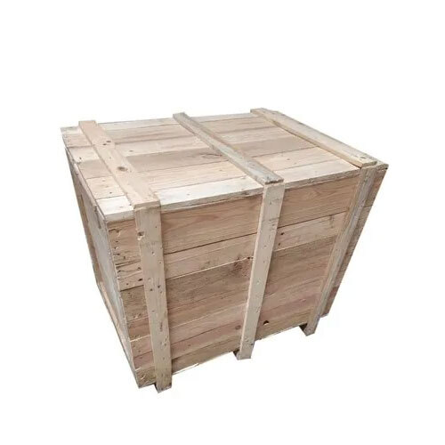 Brown Wooden Packaging Box