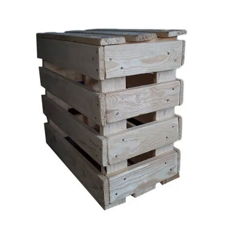 Pinewood Pallet Box