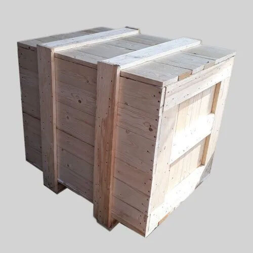 Brown Hardwood Packaging Box