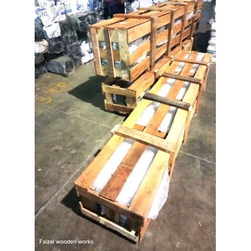 Wooden Crates - Color: Brown