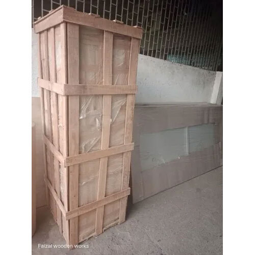 Simple wooden crates