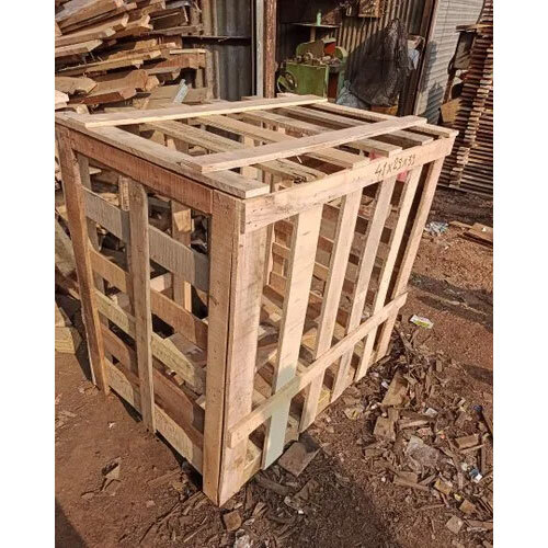 Rubber Wood Packaging Crate