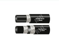Steam Hose - High-quality Rubber, 1/2 Inch Size , Rigid Design For Industrial Use, Available In Various Colors, 1-year Warranty