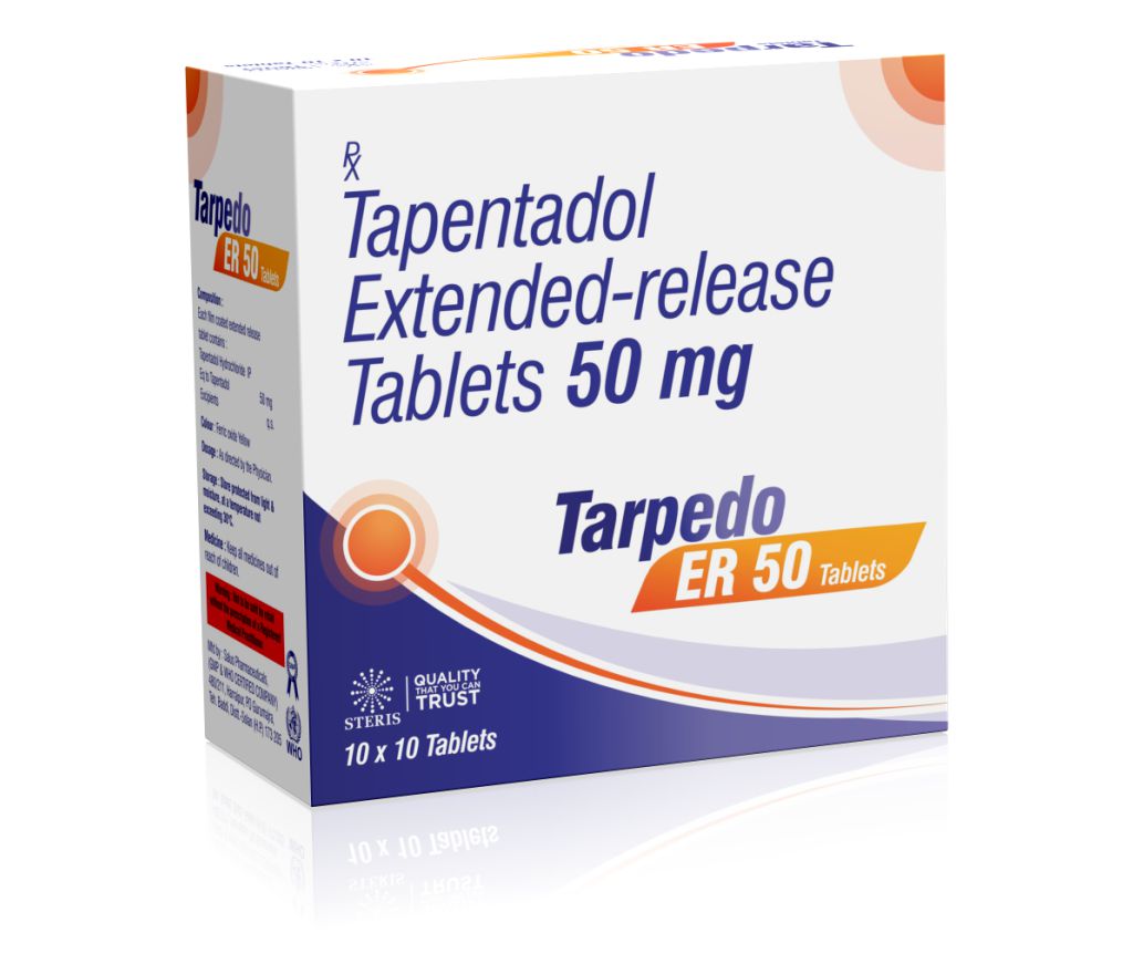 Tapentadol HCL ER Tablets, 50mg