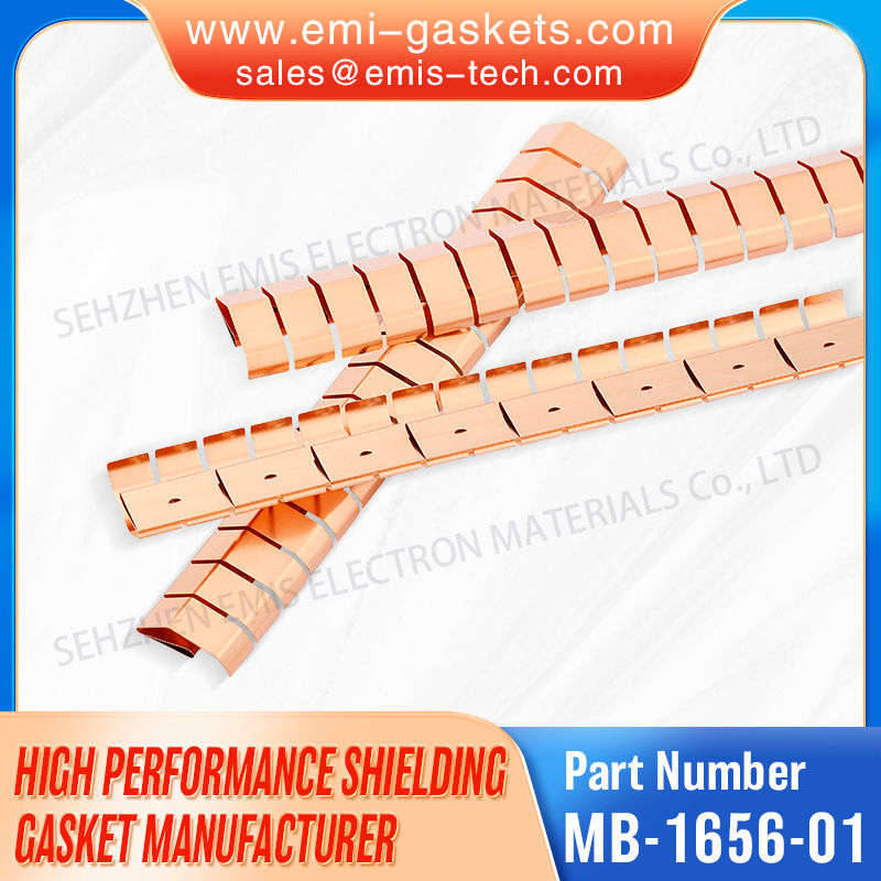 Clip-on beryllium copper spring