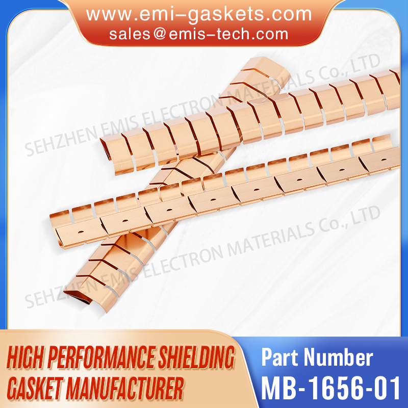 Clip-on beryllium copper spring