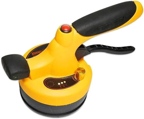 Tile Vibrating Machine - Color: Yellow