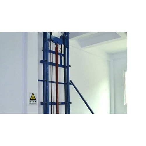 Krisha Engineering Hydraulic Platform Goods Lift - Material: Stainless Steel