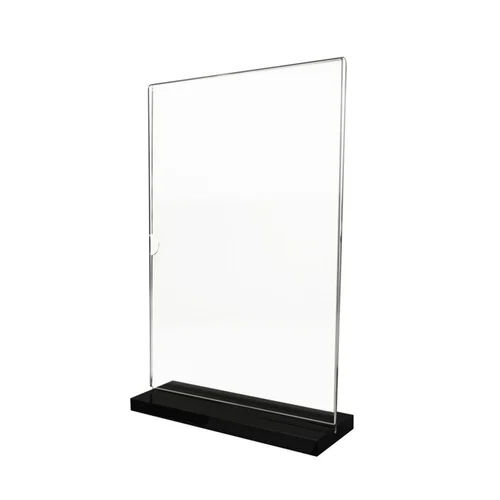 Rectangular Acrylic Display Stand - Color: Transparent