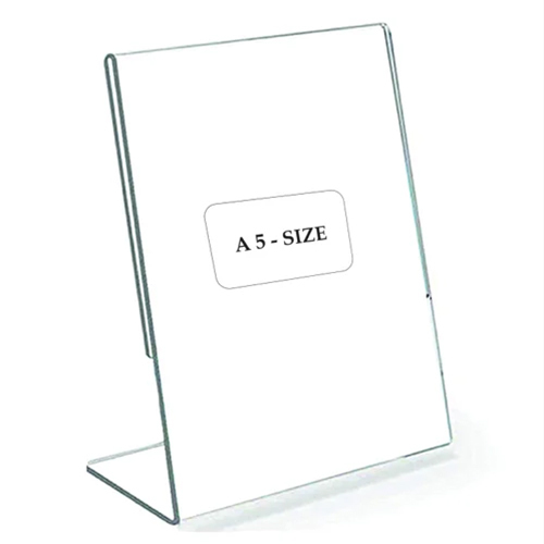 A5 Acrylic Display Stand