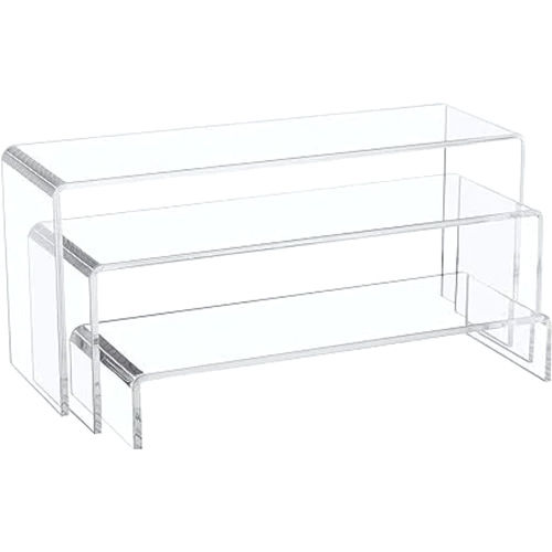 Clear Acrylic Risers - Color: Transparent