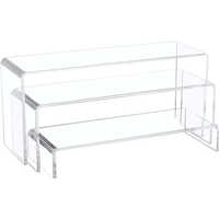 Clear Acrylic Risers - Color: Transparent