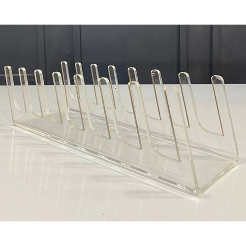 Acrylic Dinner Plate Holder - Color: Transparent