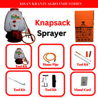 Knapsack Power Sprayer 35CC 4 Stroke | High Pressure Agricultural Back Pack Sprayer,