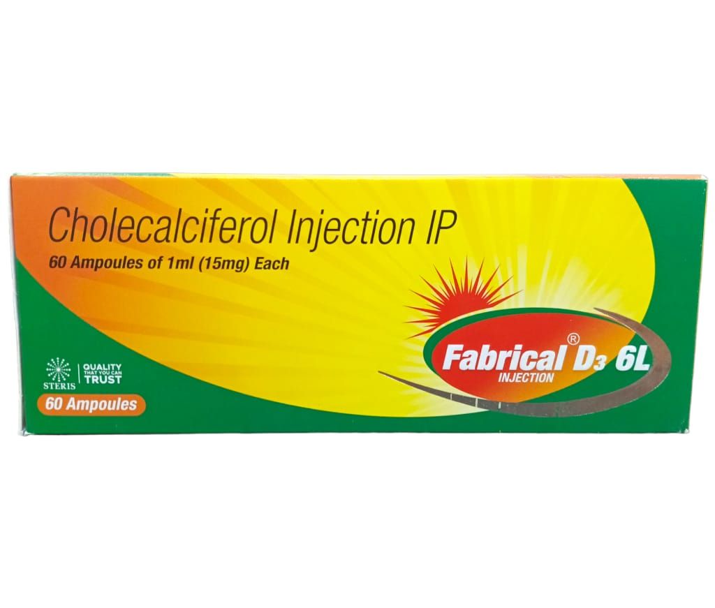 Cholecalciferol Vitamin D3 (600,000IU) Injection