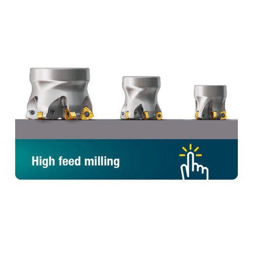 High Feed Milling - Color: Silver