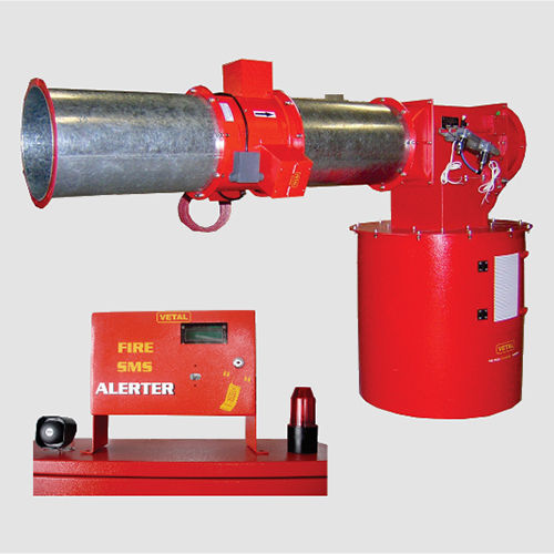 Industrial Fire Extraction Machine - Color: Red