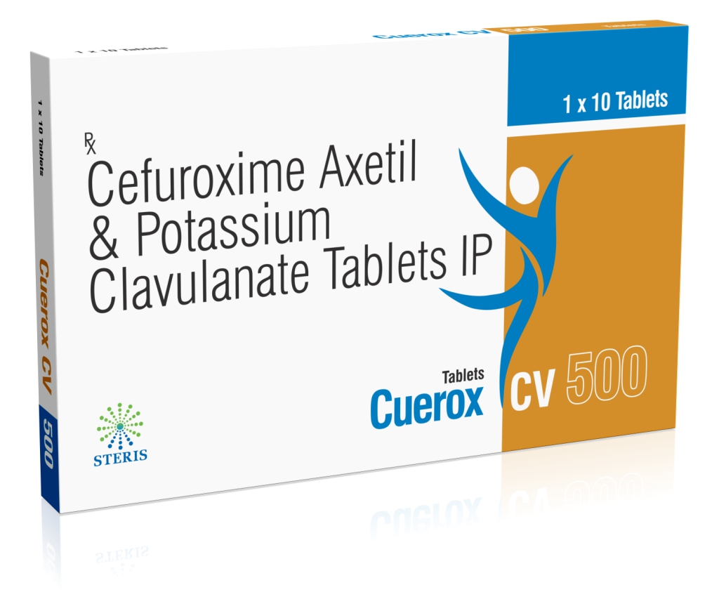 Cefuroxime Axetil (500mg) & Potassium Clavulanate (125mg) Tab at Best ...