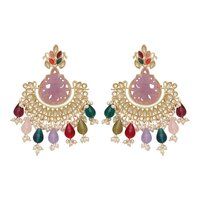 Chandbali Kundan Earring |Traditional Earring | Wedding Earring | Kundan Earring | Earring set |Gift For women.