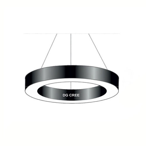 Round Linear Light - Color: Black & White