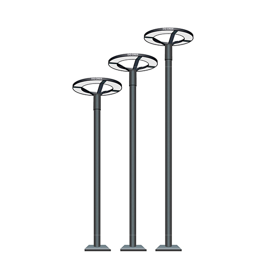 DG-MP-701 Aluminium And GI Pole LED Modern Pole Light