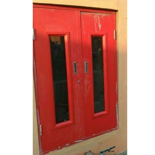 Double Leaf Shaft Door