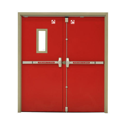 Double Leaf Metal Fire Door