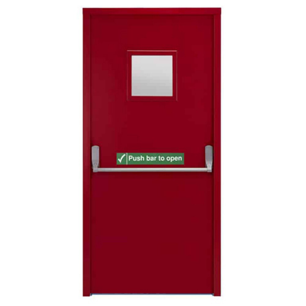Fire Door - Color: Red
