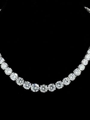 Moissanite Tennis Chain - Diamond Carat: 45 Carat